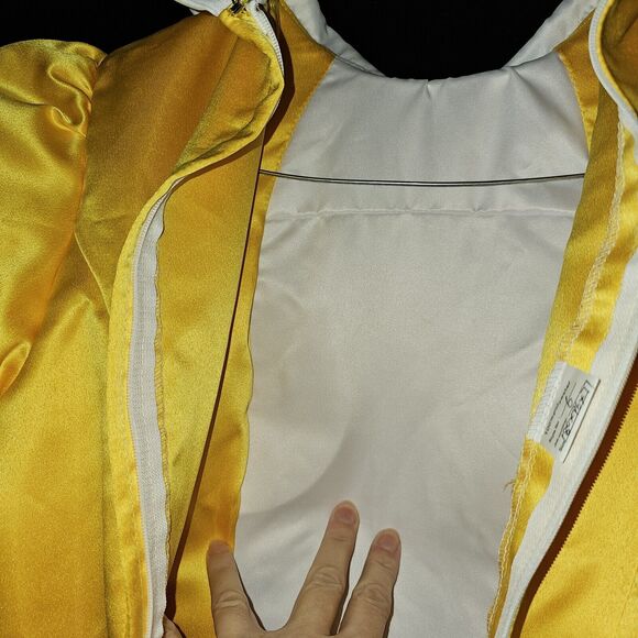 Super Mario Bros Adult Princess Daisy Peach Halloween Cosplay Costume Sz 6 Gown - Picture 10 of 14